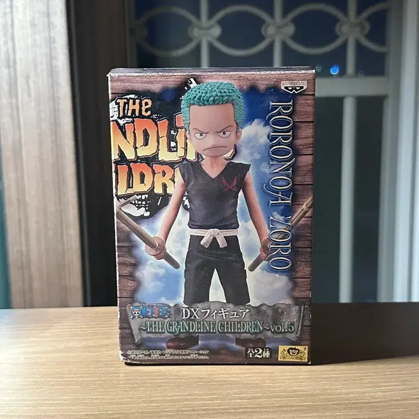 [BUNJANG] One Piece Chibi Zoro Figure / 원피스 피규어 칠드런 조로