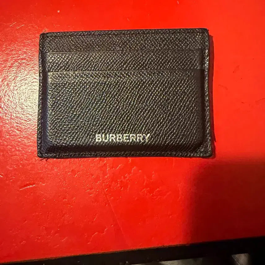 [BUNJANG] Burberry Sandon Logo Classic Card Holder / 버버리 샌든로고 클래식