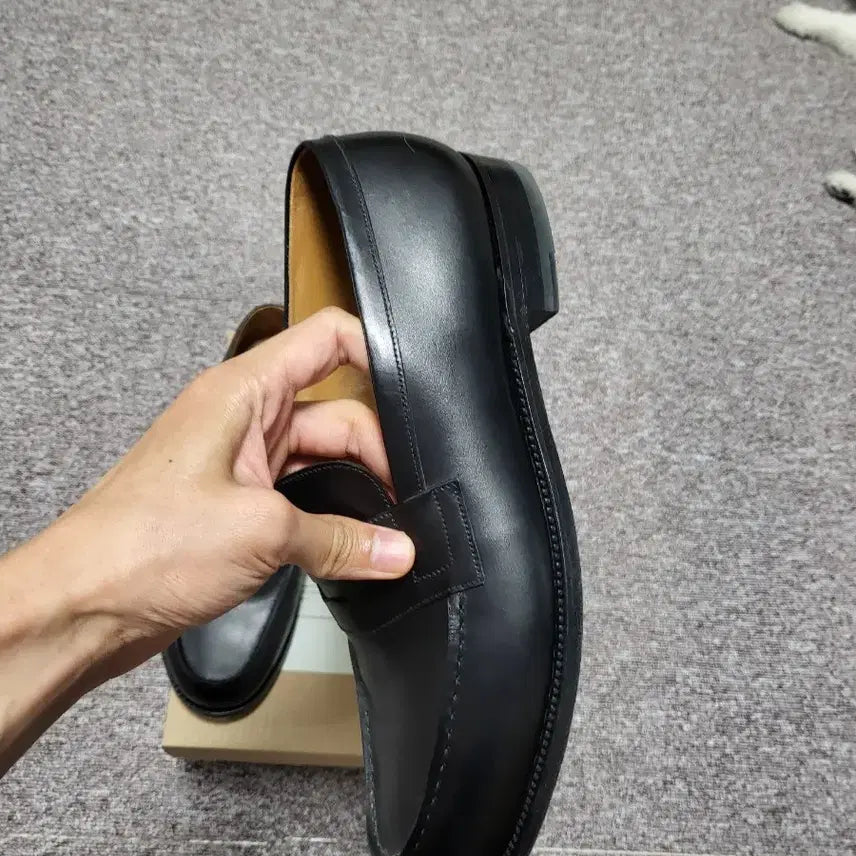[BUNJANG] JM Weston 180 Black Penny Loafers / [8.5E] 제이엠웨스통 180 블랙 로퍼