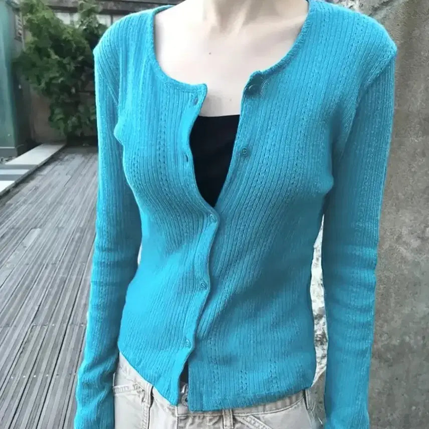 [BUNJANG] Mint Cardigan / 에이블리 교신) 민트 가디건