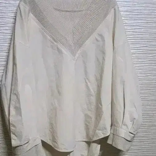 [BUNJANG] System Ivory Oversized Fit Blouse / 한섬 시스템 오버핏 블라우스
