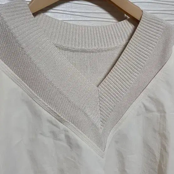 [BUNJANG] System Ivory Oversized Fit Blouse / 한섬 시스템 오버핏 블라우스