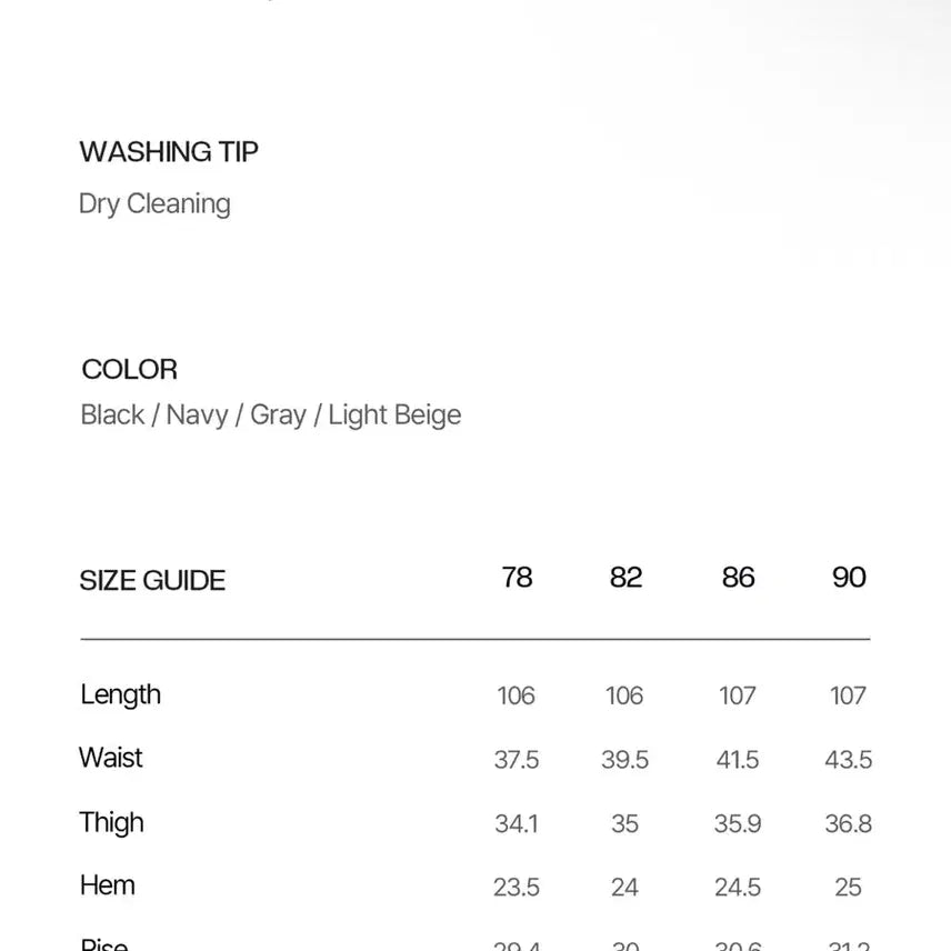 [BUNJANG] TNGT Kinoshita Seersucker Wide Fit Pants Black 78 / TNGT 키노시타 시어서커 와이드핏 팬츠 블랙 78