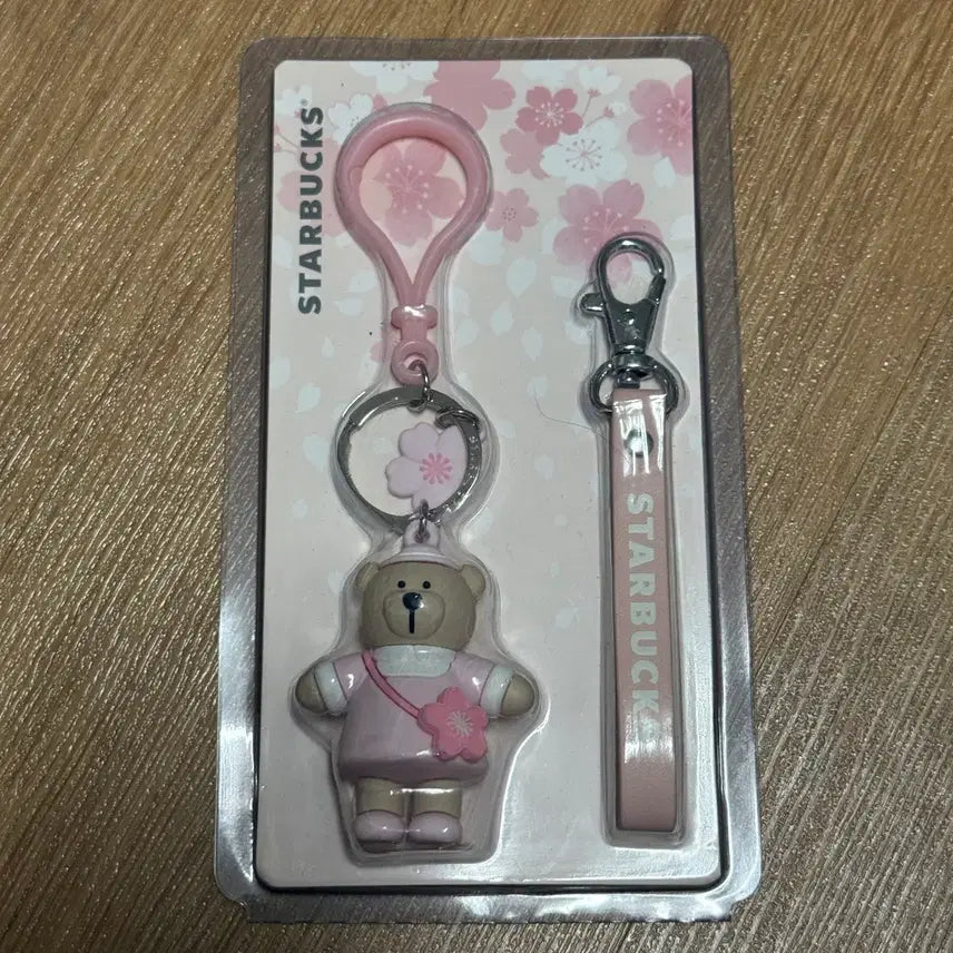 [BUNJANG] Starbucks Cherry Blossom MD Bearista Keychain / 스타벅스 체리블라썸 벚꽃 MD 베어리스타 키체인 키링
