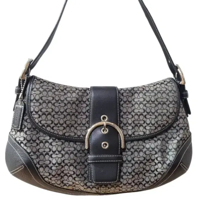 [BUNJANG] Coach Soho Signature Shoulder Bag Vintage / 코치빈티지 소호 시그니처 숄더백 y2k 갸루 히메 - 상태최상!