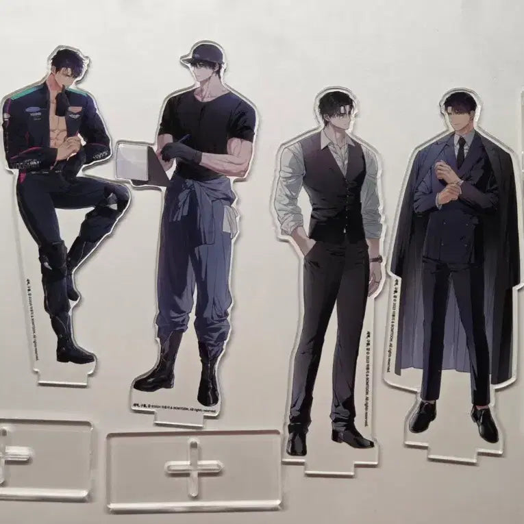 [BUNJANG] Saebyeol Gureumgang Acrylic Stand 4 Types Bundle Set / 급전) 새벽구름강 새구강 아크릴 스탠드 4종 일괄양도 판매