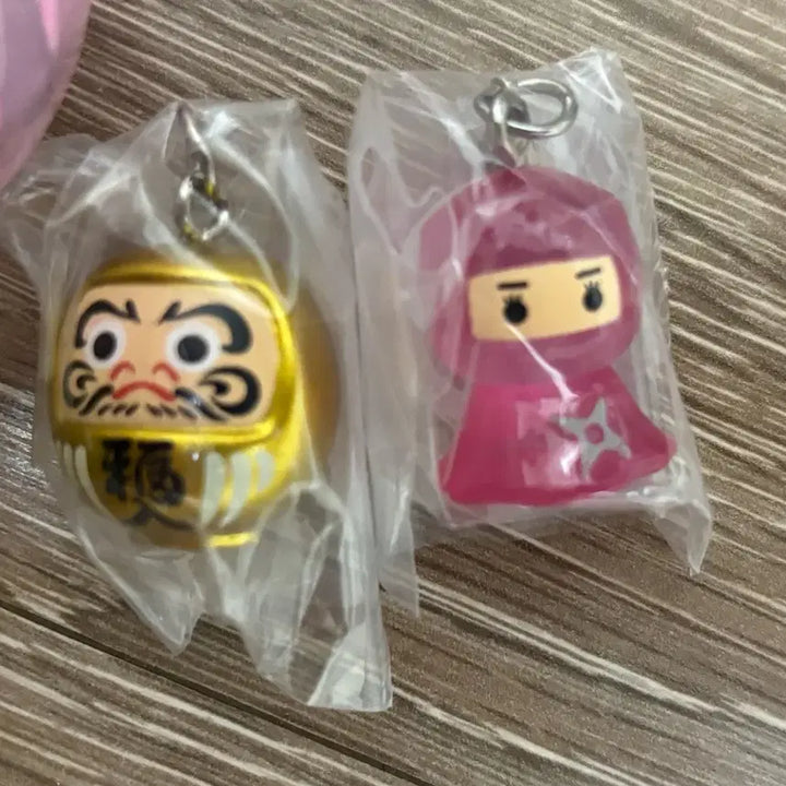 [BUNJANG] Bandai Daruma/Ninja Mezushi Gacha Keychain (Sealed) / 반다이 다루마/닌자 메지루시 가챠 (미개봉)