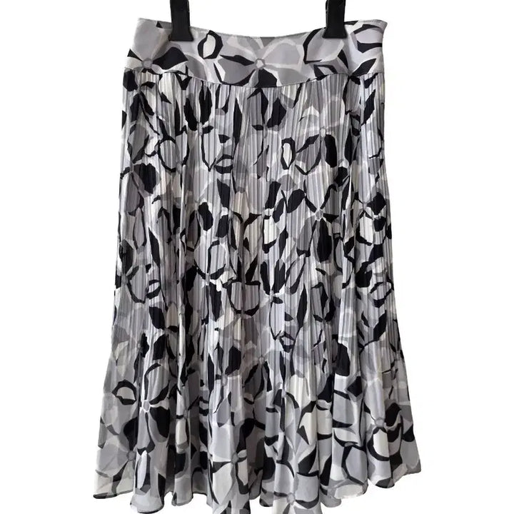 [BUNJANG] Gray Chiffon Pleated Skirt / 27/그레이 시폰 스커트