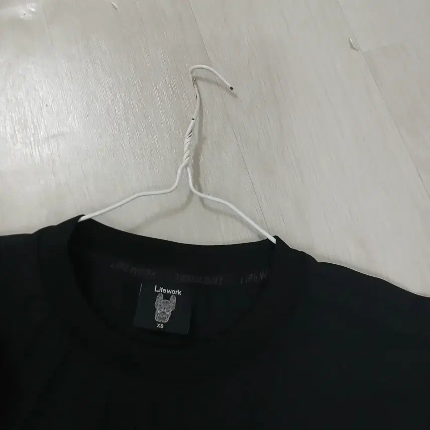 [BUNJANG] Life Work Figure T-Shirt Black / 라이프워크 피규어 반팔티 블랙 정품 실측 55반~날씬66