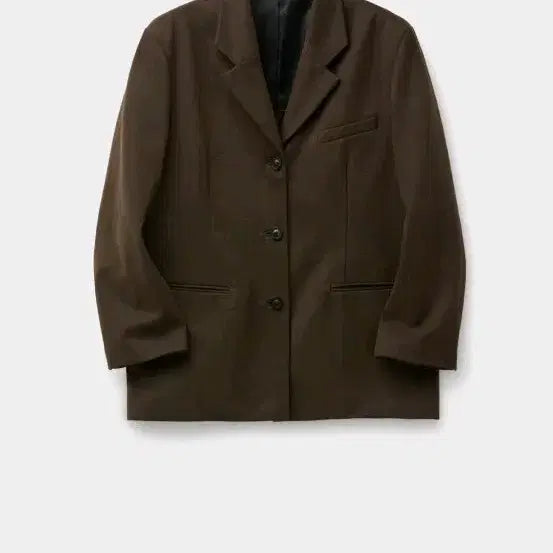 [BUNJANG] COEUR FEMME Faux Suede Three-Button Blazer / 쿠어우먼 페이크스웨이드 쓰리버튼 블레이저