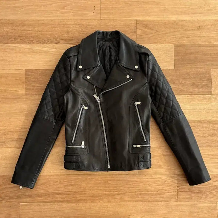 [BUNJANG] ZIOZIA M All-Leather Rider Jacket / 지오지아 산양가죽 라이더 자켓 100
