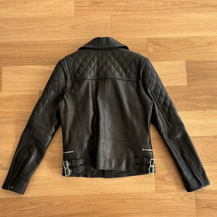 [BUNJANG] ZIOZIA M All-Leather Rider Jacket / 지오지아 산양가죽 라이더 자켓 100