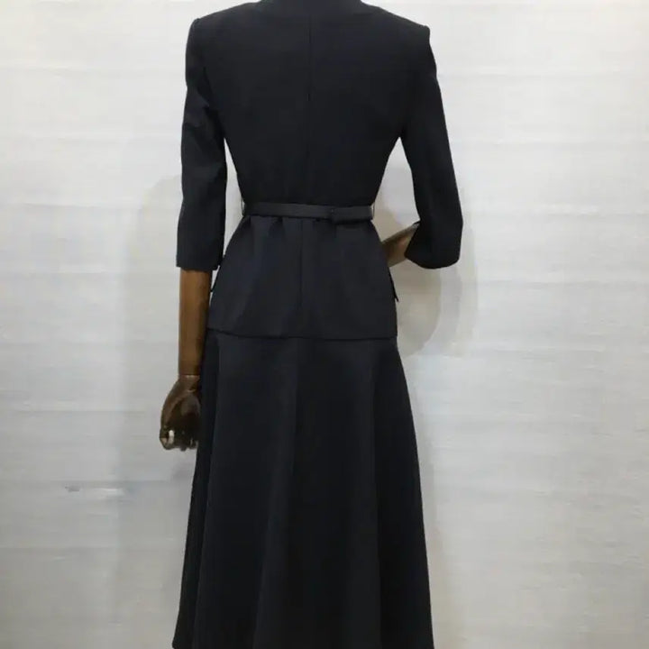 [BUNJANG] MICHAA Dark Navy Flare Dress Size 44 / 미샤 다크 네이비 플레어원피스 44사이즈