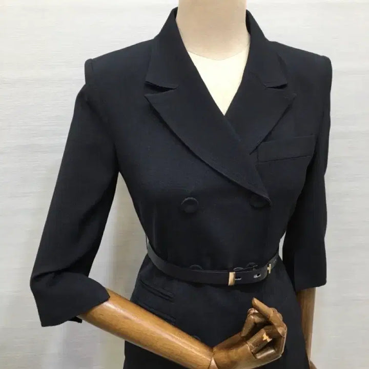 [BUNJANG] MICHAA Dark Navy Flare Dress Size 44 / 미샤 다크 네이비 플레어원피스 44사이즈