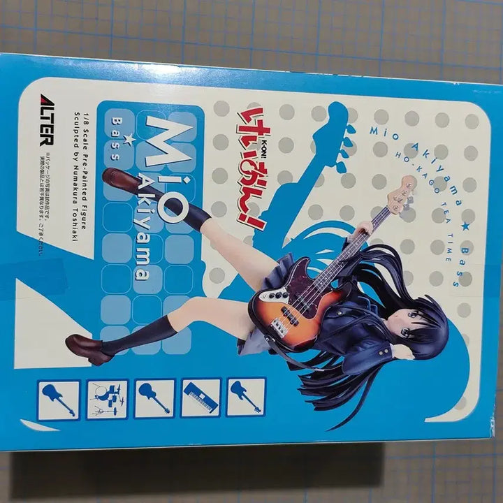 [BUNJANG] Alter K-On! Mio Akiyama 1/8 Scale Figure (Sealed) / (미개봉/최종인하/택포) 케이온 아키야마 미오 알터