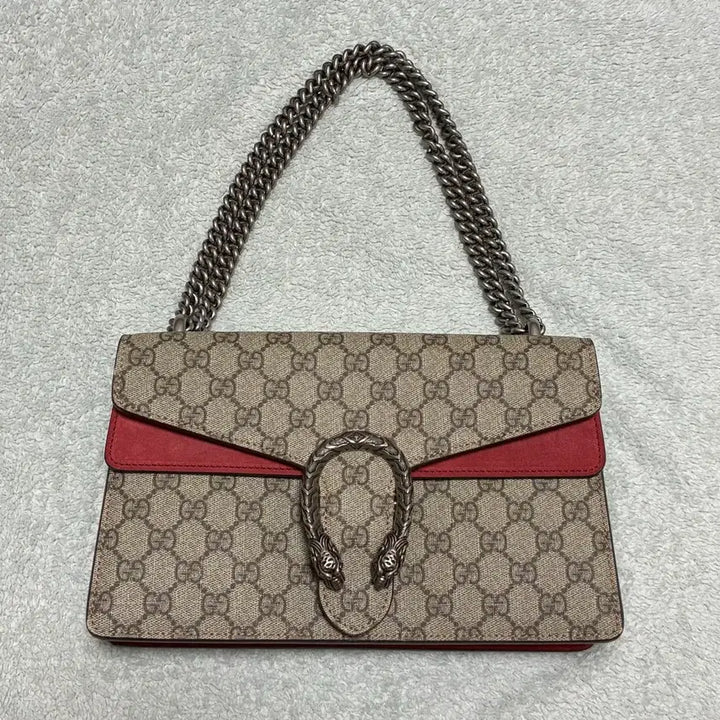 [BUNJANG] Gucci Dionysus Chain Bag Small Red / (정품)구찌 디오니서스 체인백 레드