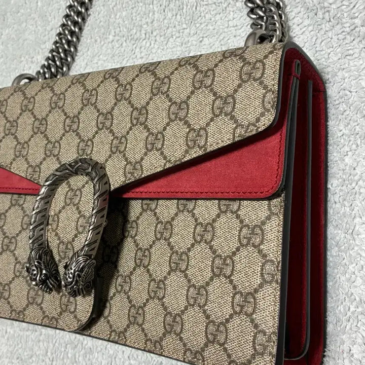 [BUNJANG] Gucci Dionysus Chain Bag Small Red / (정품)구찌 디오니서스 체인백 레드