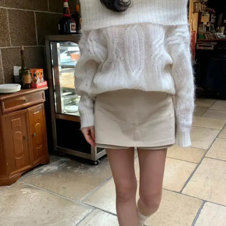 [BUNJANG] Senne Cotton Skirt Pants / 센느 cotton skirt pants
