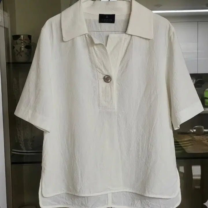[BUNJANG] LANVIN COLLECTION Ivory Linen Shirt / 77~88/랑방/LANVIN COLLECTION 아이보리 셔츠