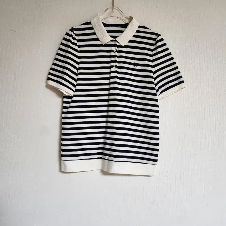 [BUNJANG] HAZZYS 2023 Striped T-Shirt (Size 66-77) / HAZZYS헤지스2023스트라이프 티셔츠66반~마른77