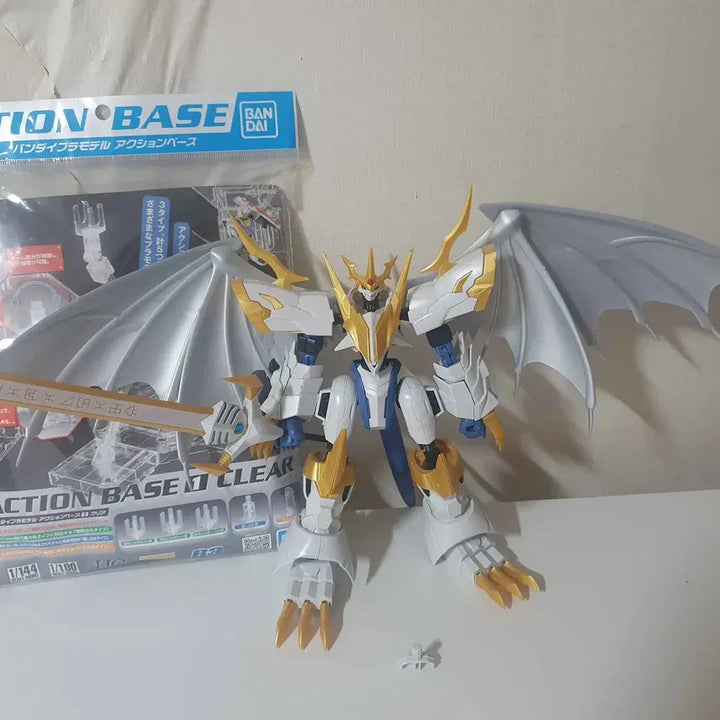 [BUNJANG] Digimon P-Bandai Figure-Rise Standard Emperor Dragon Model Kit (Fighter Mode &amp; Paladin Mode) Bundle Set / 일괄)디지몬 프라모델 황제드라몬 + 팔라딘모드