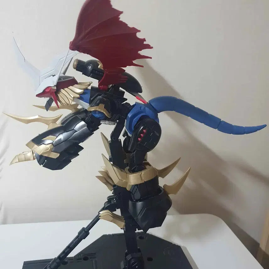 [BUNJANG] Digimon P-Bandai Figure-Rise Standard Emperor Dragon Model Kit (Fighter Mode &amp; Paladin Mode) Bundle Set / 일괄)디지몬 프라모델 황제드라몬 + 팔라딘모드