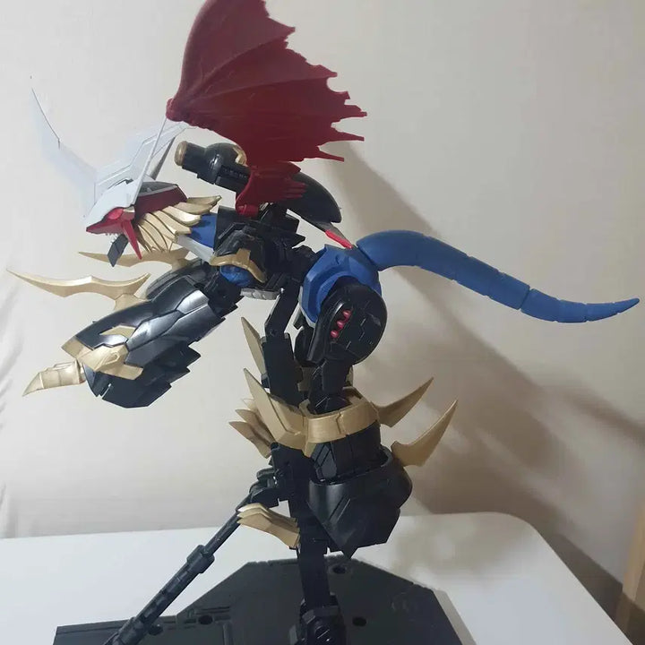[BUNJANG] Digimon P-Bandai Figure-Rise Standard Emperor Dragon Model Kit (Fighter Mode &amp; Paladin Mode) Bundle Set / 일괄)디지몬 프라모델 황제드라몬 + 팔라딘모드