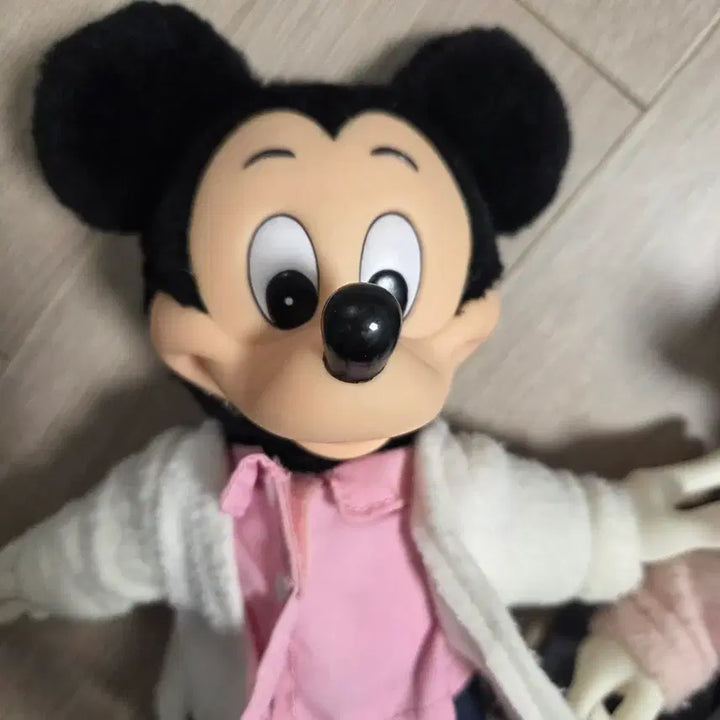 [BUNJANG] Vintage Mickey Mouse Set of 3 Dolls / 빈티지 미키마우스 3종 일괄