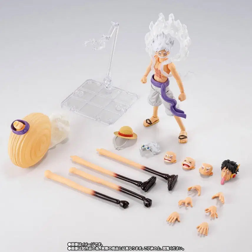 [BUNJANG] SHF One Piece Gear 5 Luffy Figure / SHF 원피스 기어5 루피 팝키다