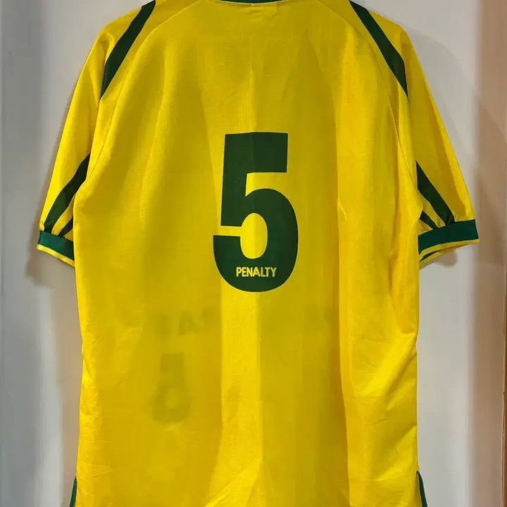 [BUNJANG] Brazil National Futsal Team PENALTY Jersey (No. 5) / 브라질 풋살 국가대표 PENALTY 져지 (No.5)