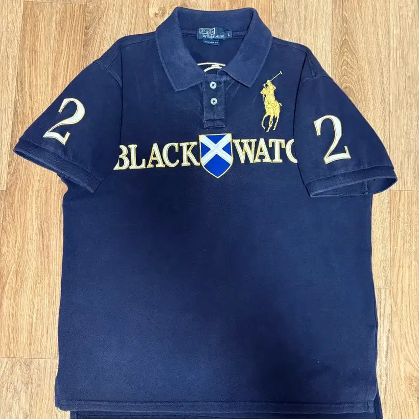 [BUNJANG] Polo Ralph Lauren Black Watch Polo Shirt / 폴로 블랙와치 카라티