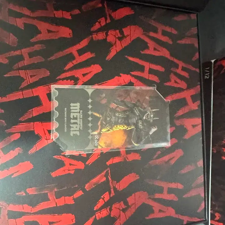 [BUNJANG] LPZZ&amp;UP Dark Knight Metal 1/12 Scale Batman Figure (Unsealed) / (개봉품)LPZZ&amp;UP 웃는 배트맨 다크나이트 메탈 1/12 피규어