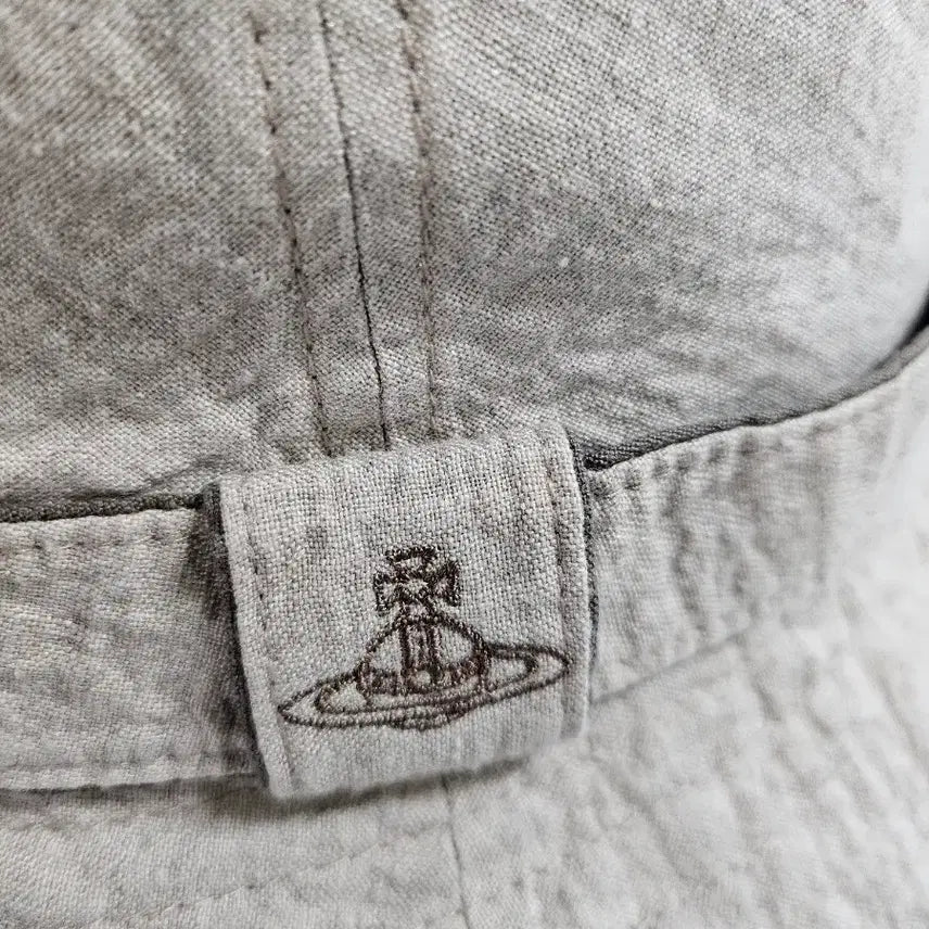 [BUNJANG] Vivienne Westwood 100% Linen Bucket Hat Beige / 비비안웨스트우드 린넨100 버킷햇 베이지