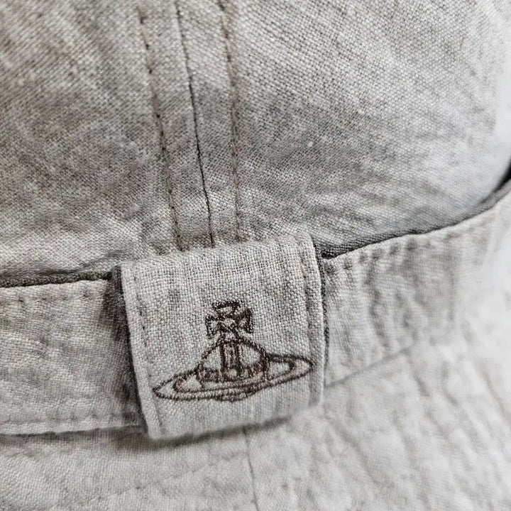 [BUNJANG] Vivienne Westwood 100% Linen Bucket Hat Beige / 비비안웨스트우드 린넨100 버킷햇 베이지