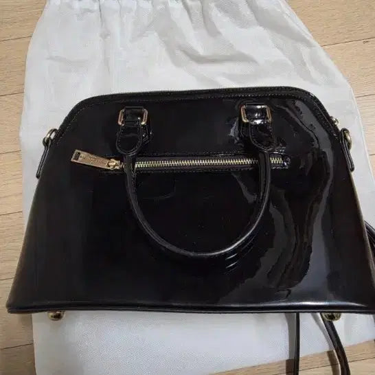 [BUNJANG] Pols Boutique Black Shoulder Bag / 폴스부티크 블랙 숄더백 가방