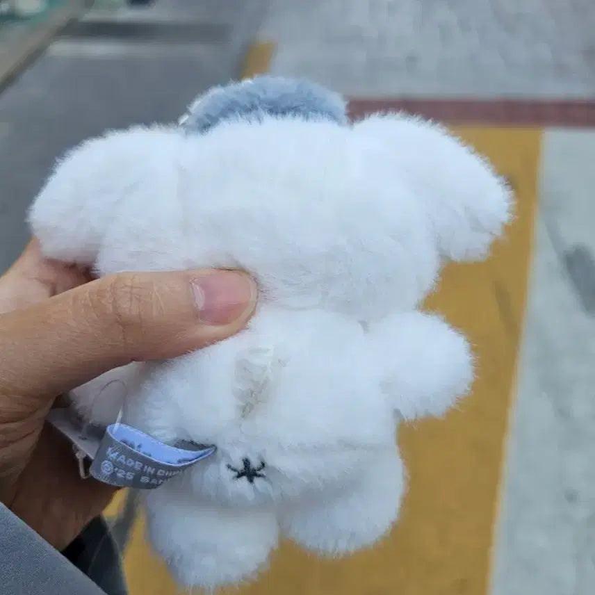 [BUNJANG] Monotone Pompompurin Plush Keychain / 모노톤 폼폼푸린 인형 키링