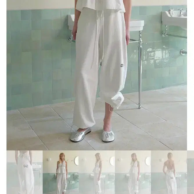 [BUNJANG] Saisra Blouse and Pants Set / 세이스라 바지+블라우스