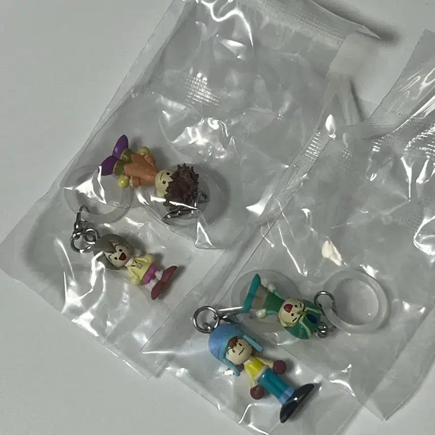 [BUNJANG] Digimon Wooden Figurines Set (Sora, Taichi, Nari, Koushiro) / 디지몬 목각인형 메지루시 한솔 소라 나리 리키 일괄