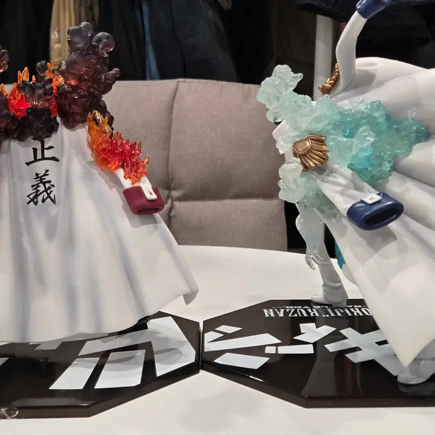 [BUNJANG] One Piece Art Spirits Akainu &amp; Aokiji Battle Version Figures Bundle Set / 원피스 아츠제로 아카이누 아오키지 배틀버전 피규어 일괄
