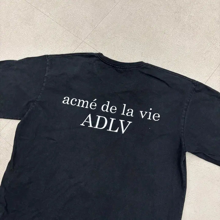 [BUNJANG] ACMEDRABI Ice Cream Kid Printing Short Sleeve T-Shirt / 아크메드라비 아이스크림 키드 프린팅 반팔티