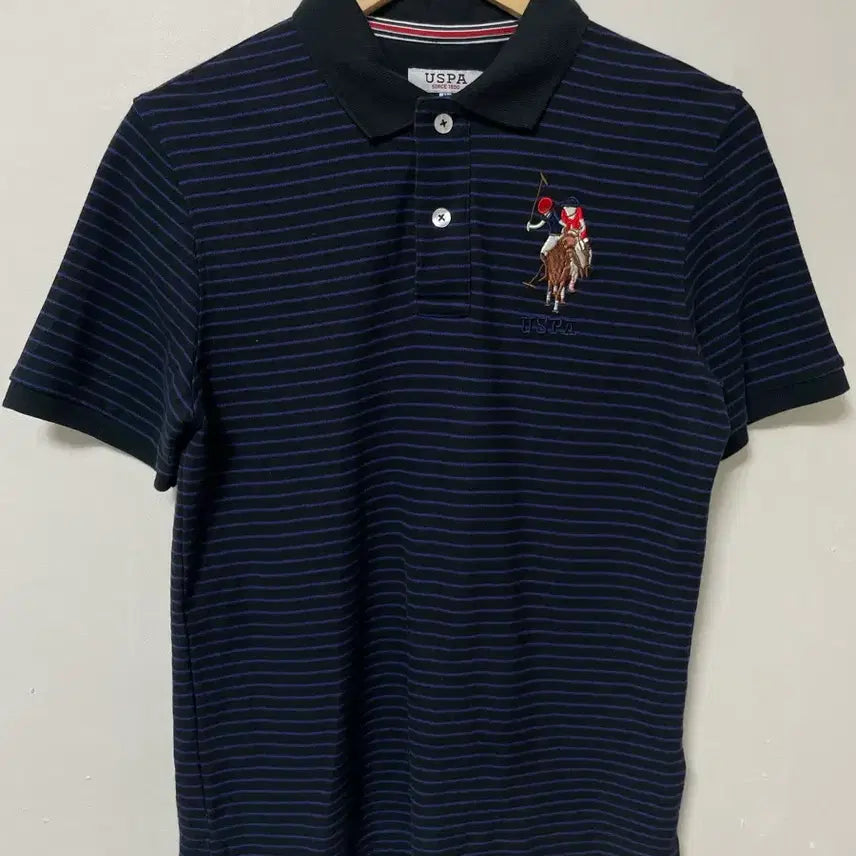 [BUNJANG] USPA Spandex Short-Sleeve Polo T-Shirt / 95 USPA 스판 반팔 카라티 정품