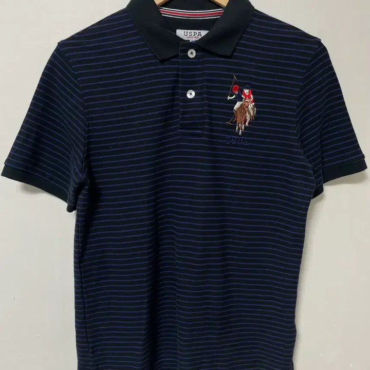 [BUNJANG] USPA Spandex Short-Sleeve Polo T-Shirt / 95 USPA 스판 반팔 카라티 정품
