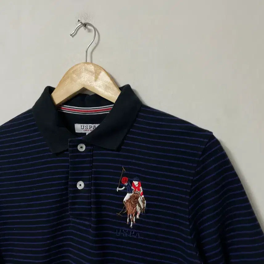 [BUNJANG] USPA Spandex Short-Sleeve Polo T-Shirt / 95 USPA 스판 반팔 카라티 정품