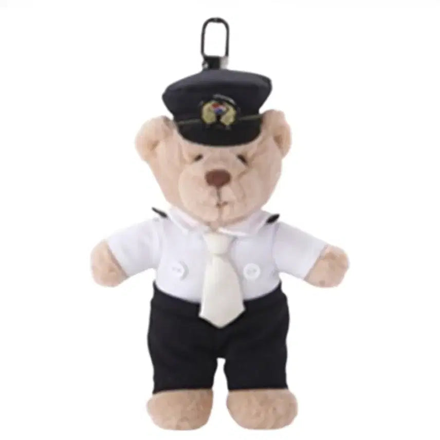 [BUNJANG] Korean Air Teddy Bear Keyring (New, Unsealed) / [미개봉 새상품]대한항공 테디 베어 키링 환경이