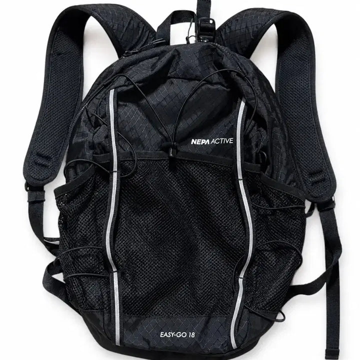[BUNJANG] NEPA EASY-GO 18 Lightweight Backpack Black 18L / 네파 경량 EASY-GO 18 블랙 백팩  18L