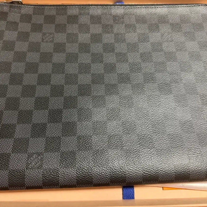 [BUNJANG] Louis Vuitton Pochette Jour GM Canvas Clutch / 루이비통 포쉐트 주르 GM 캔버스 클러치