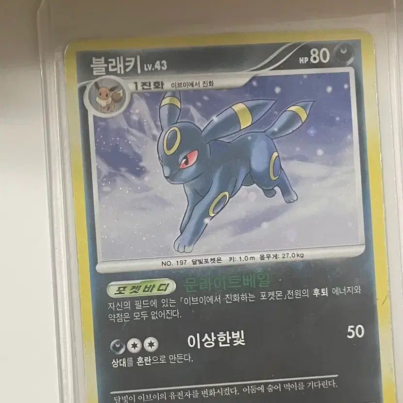 [BUNJANG] Pokemon Card Umbreon Swirl / 포켓몬카드 블래키 스월
