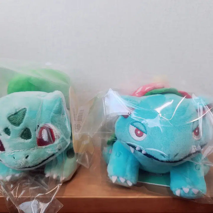 [BUNJANG] Pokemon Center Pokemon fit Bulbasaur / Ivysaur Bundle Set / 미개봉 새상품 포켓몬센터 봉제인형 Pokemon fit 이상해씨/꽃 일괄