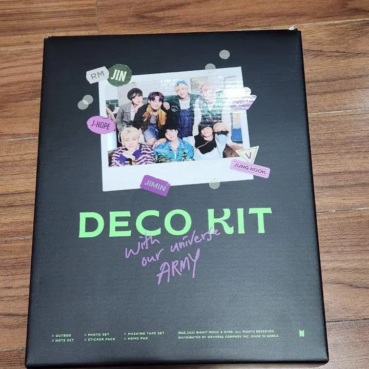 [BUNJANG] BTS Deco Kit / 방탄 bts 데코키트