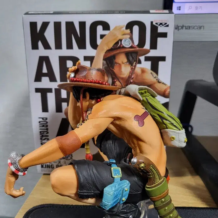 [BUNJANG] One Piece King of Artist Ace Figure / 원피스) 킹오브아티스트 에이스 피규어